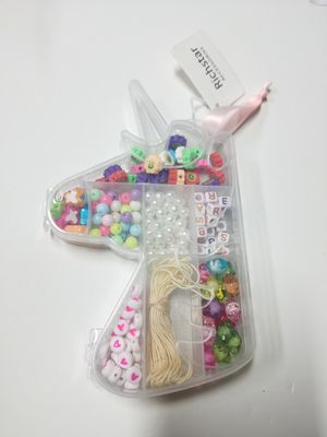 多用途 子供 宝石 ネックレス 数珠 ポータブル アクリル