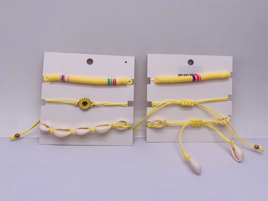 耐久性 エラスティック 可愛い ビーチ ブレスレット 複数サイズ