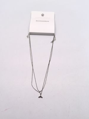 ステキな冷銀丸0.2cm合金 レディースネックレス