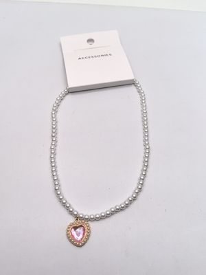 シルバー付 丸いペンダント ネックレス 1.5cm 幅 滑らかな表面