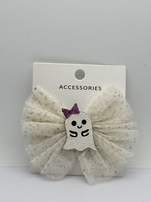 ハロウィーン全季節コレクションのための様々なデザインのゴーストボーヘアクリップ
