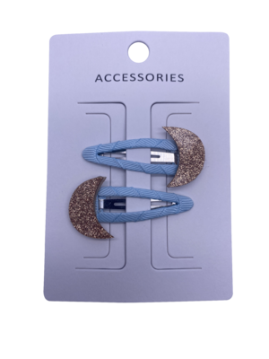 セキン 月 子供 髪 アクセサリー ヘアピン 織物 包装 素材