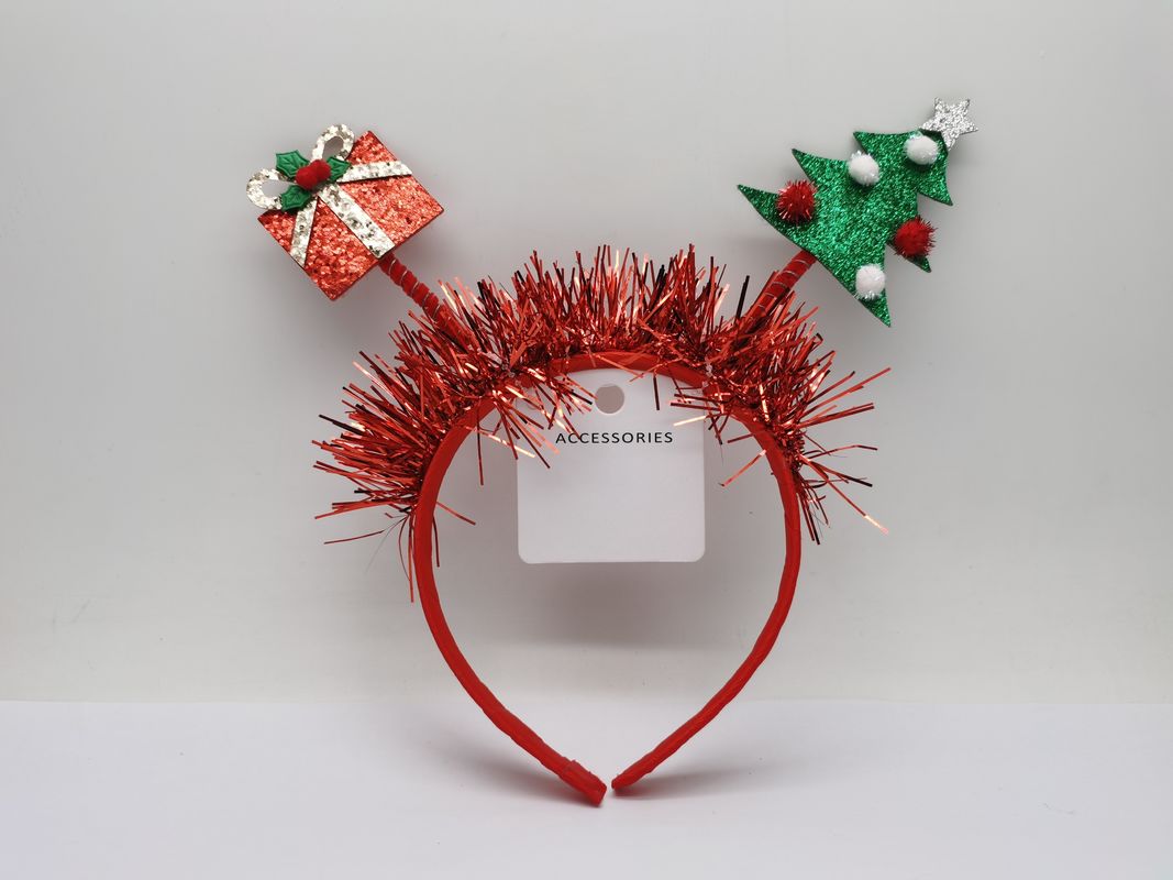 女性と女の子のためのクリスマスヘアクリップ 祭りのアクセサリー