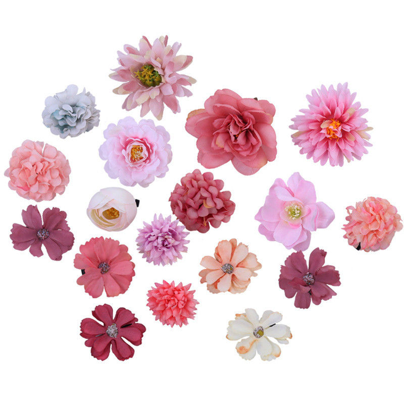 多彩の衣装のための耐久性のある花毛クリップ