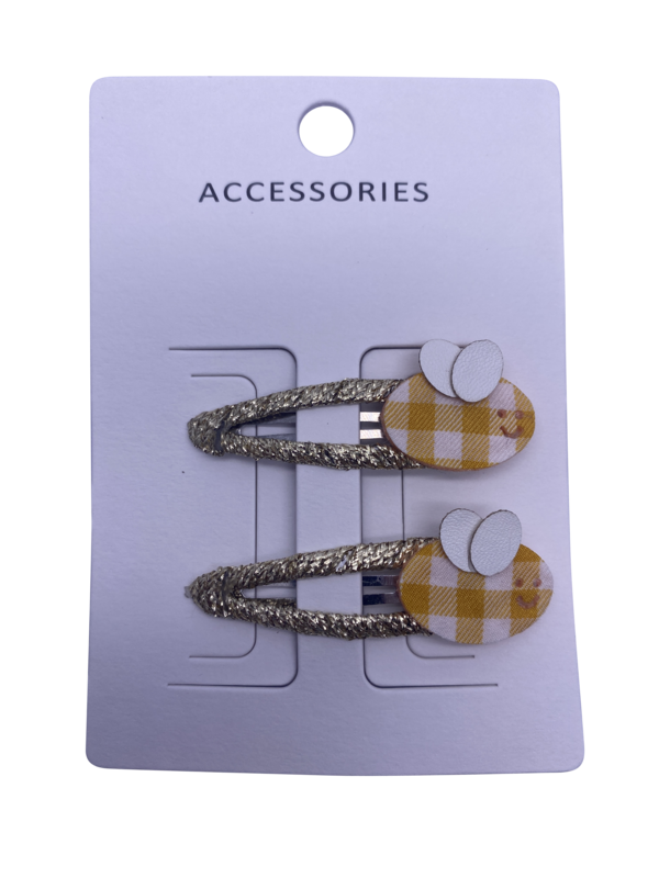 オーダーメイド 子供用 動物用 花 BB髪クリップ 可愛い女の子 可愛い黄蜂の髪クリップ