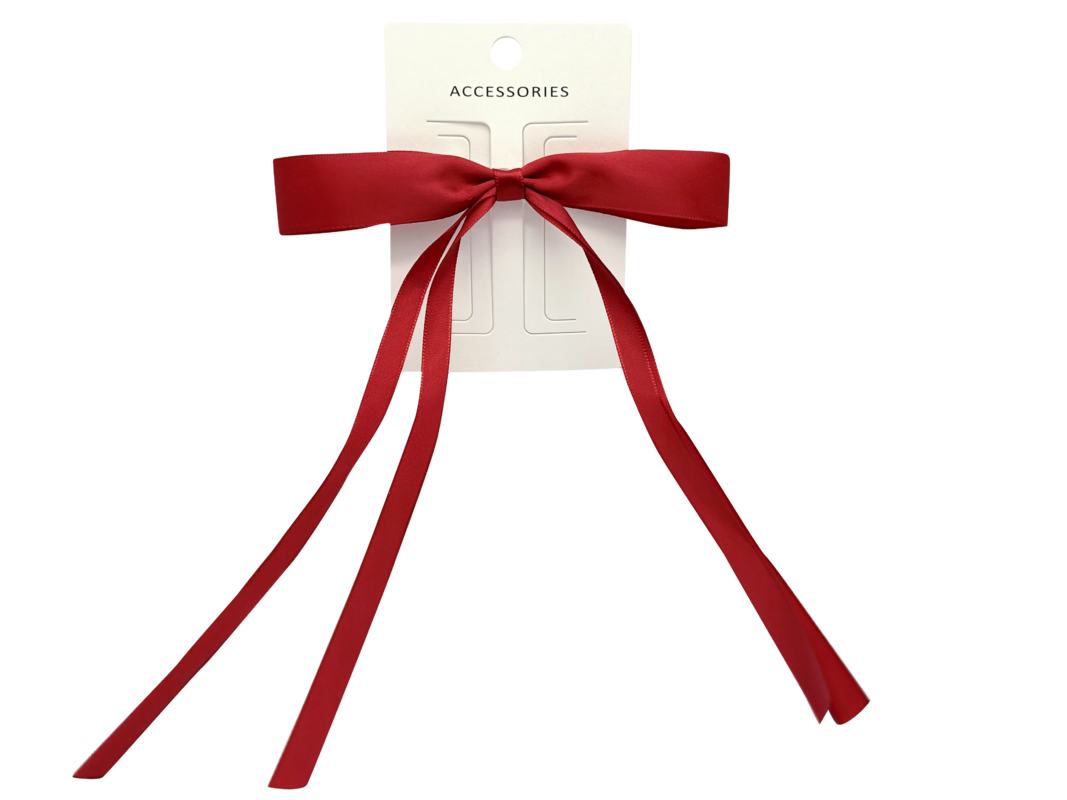 Fabric Hair Clips Korean Ribbon Bow Women Hair Accessories